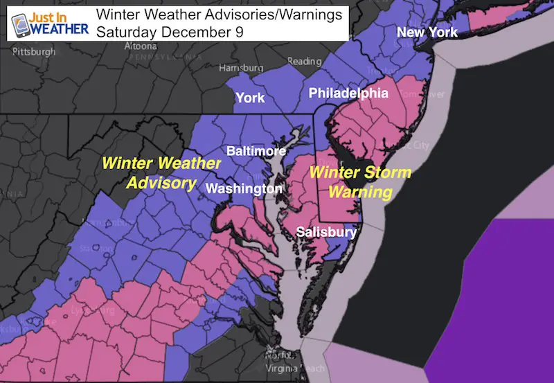 Winter Storm Final Snow Map And Expanded Winter Weather