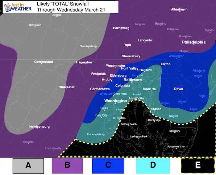 Snow Reports For March 20 To 21 2018 And Grade My Forecast Just In Weather