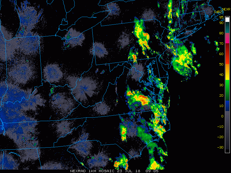 July 23 weather rain radar flooding