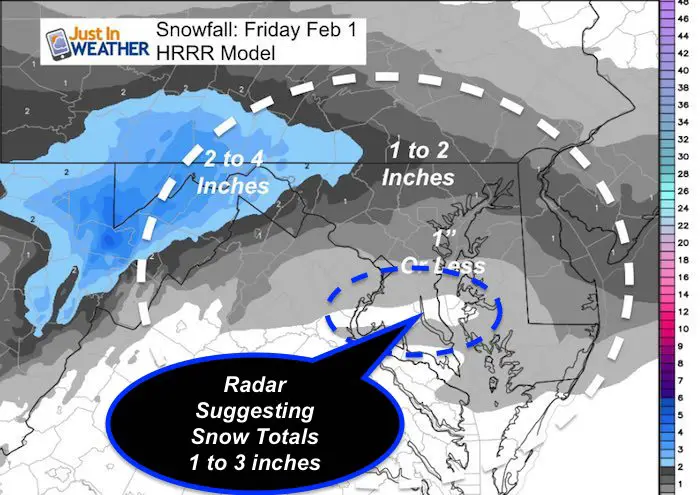 February 1 Snow Report Just In Weather