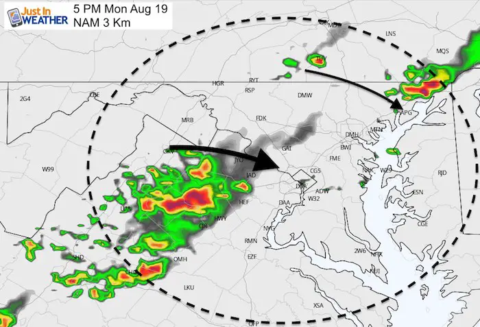 August 19 Weather More Dangerous Heat And Strong Storms But End In ...