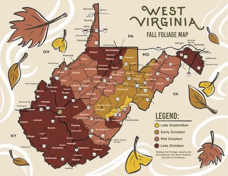 fall-foliage-leaf-report-west-virginia-september-24