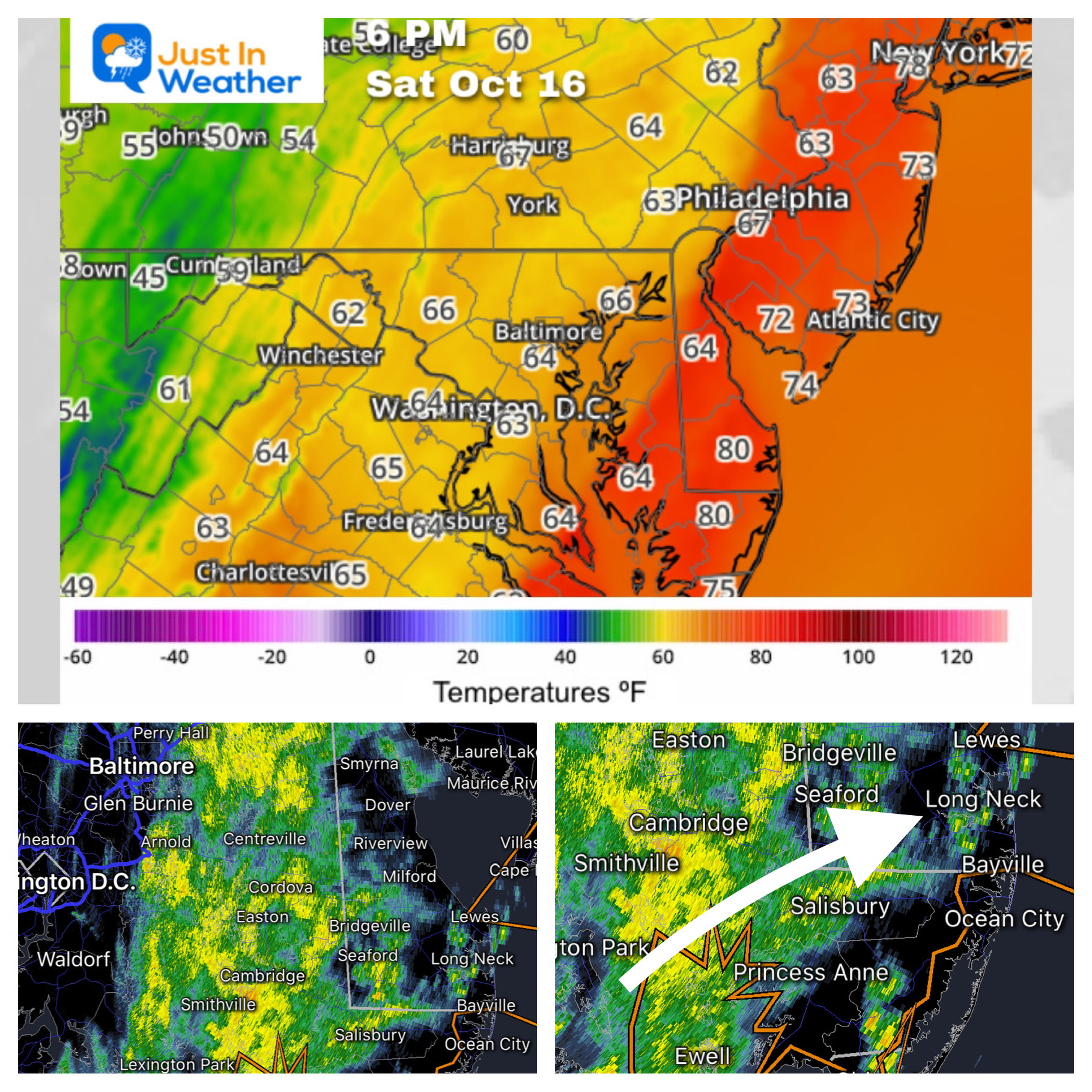 6 PM Saturday Update