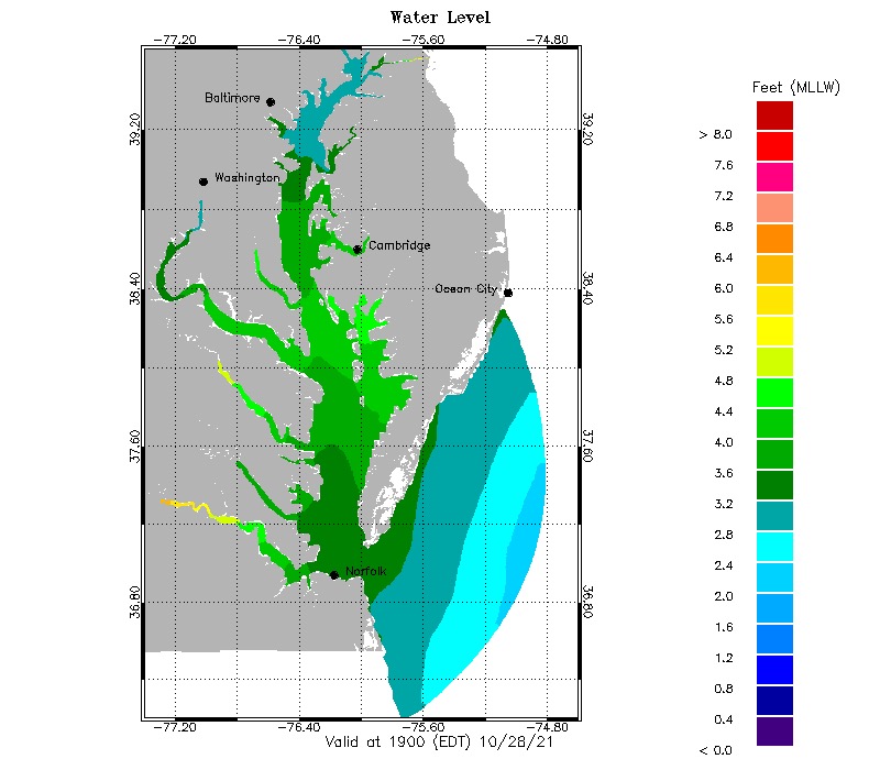 Water Level Forecast Guidance - Just In Weather