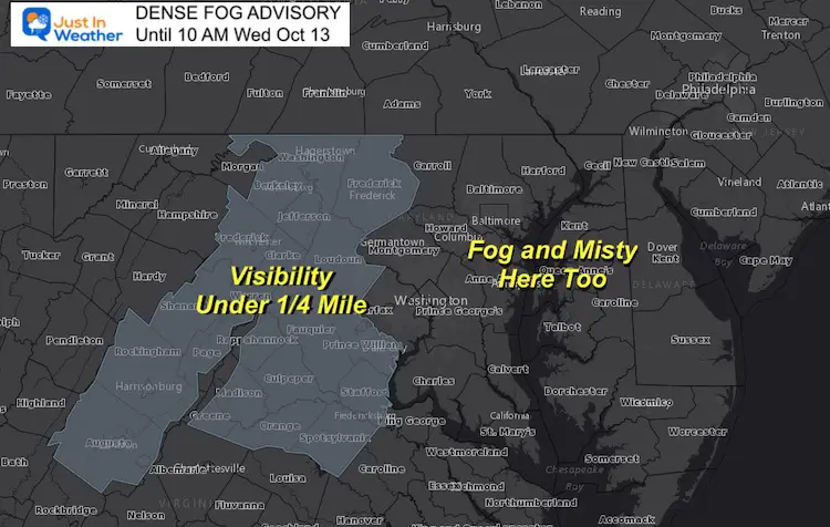 Dense Fog Advisory