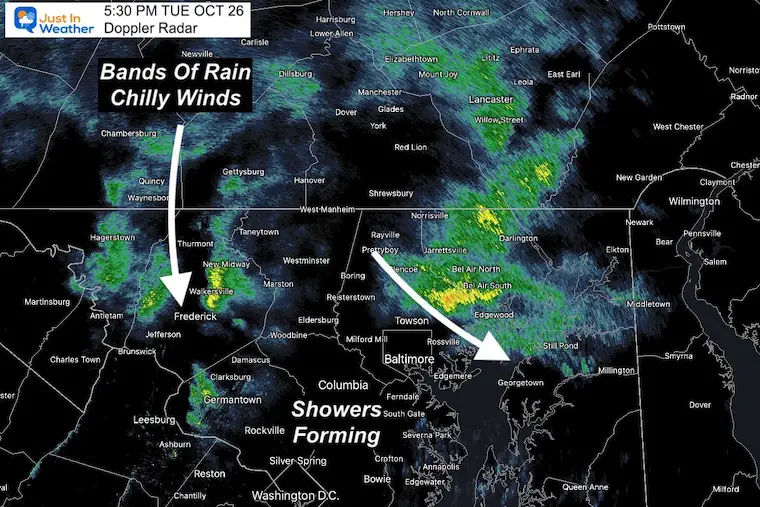 Rain Tuesday Evening With Developing Nor’easter