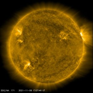 sun solar storm november 8