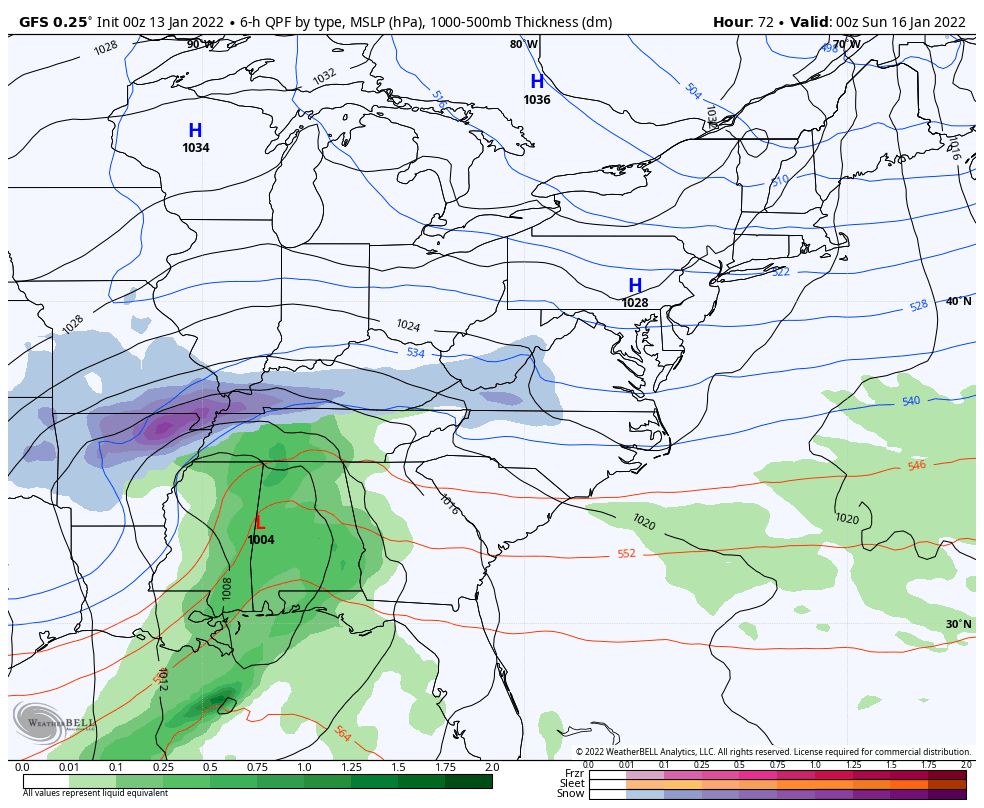 January 13-weather-winter-storm-gfs