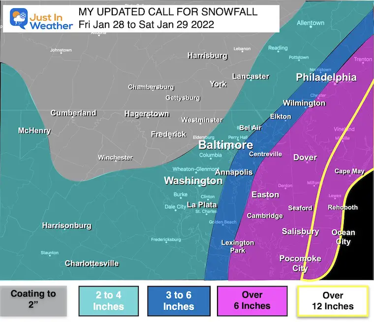 january 28 winter storm my snow call updated