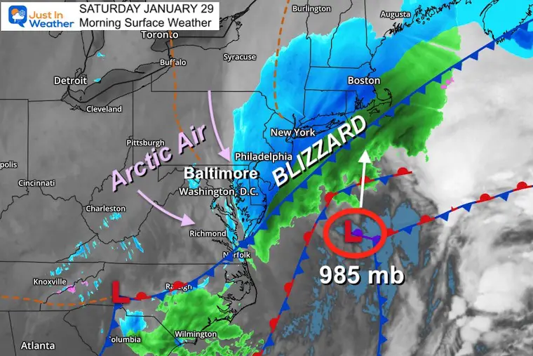 january 29 weather blizzard saturday morning