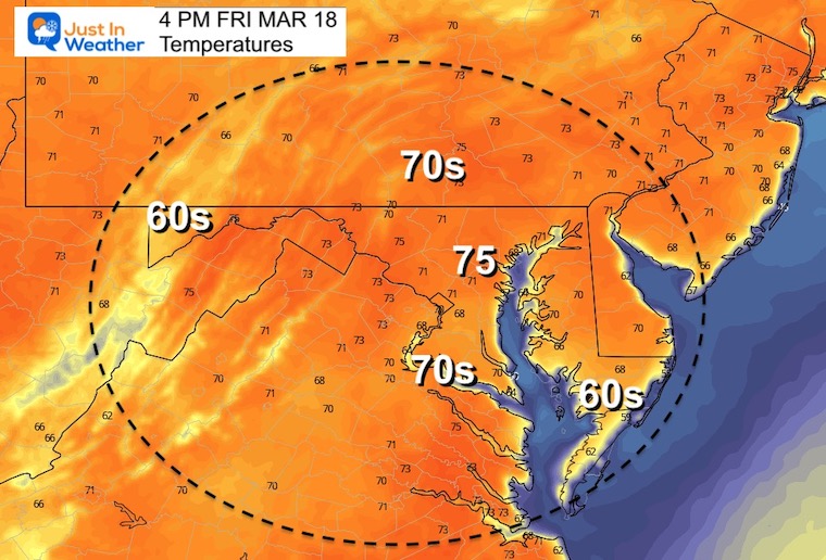 Friday March 18 Dense Morning Fog Turning Sunny Then Stormy Saturday