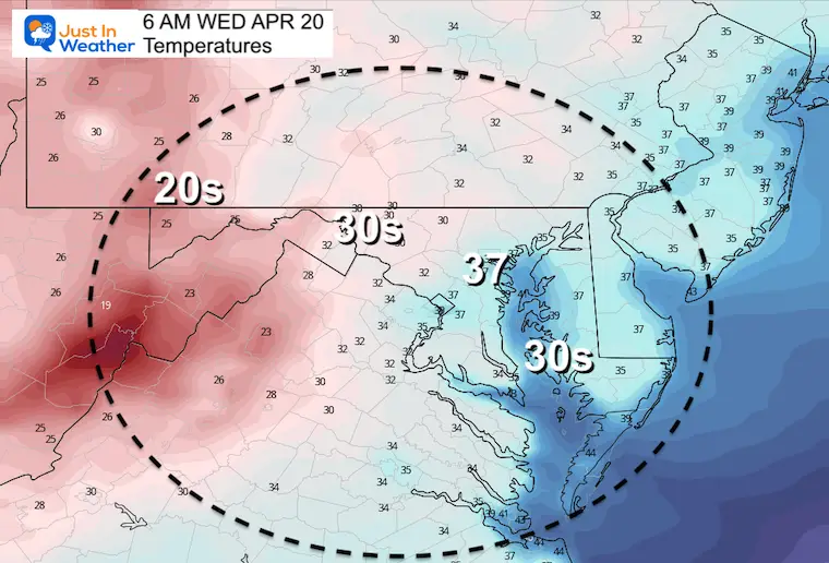 April 19 Weather Nor’easter Keeps Showers And Wind Today Just In Weather