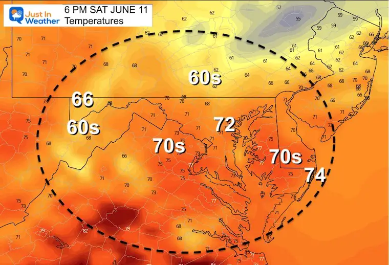 June 10 Weather Nice Today Still Uncertain Plotting Of Rain This