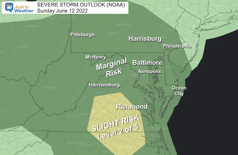 June 12 Weather Morning Lightning And Late Day Storms May Turn Severe ...