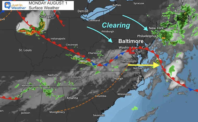 August 1 Weather And The Maryland Trek