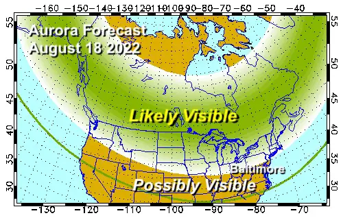 NOAA Issued A Geomagnetic Storm Watch In Effect August 17 to 19 - Just In Weather