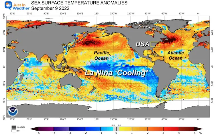 How will La Niña affect Florida during winter 2022-23?