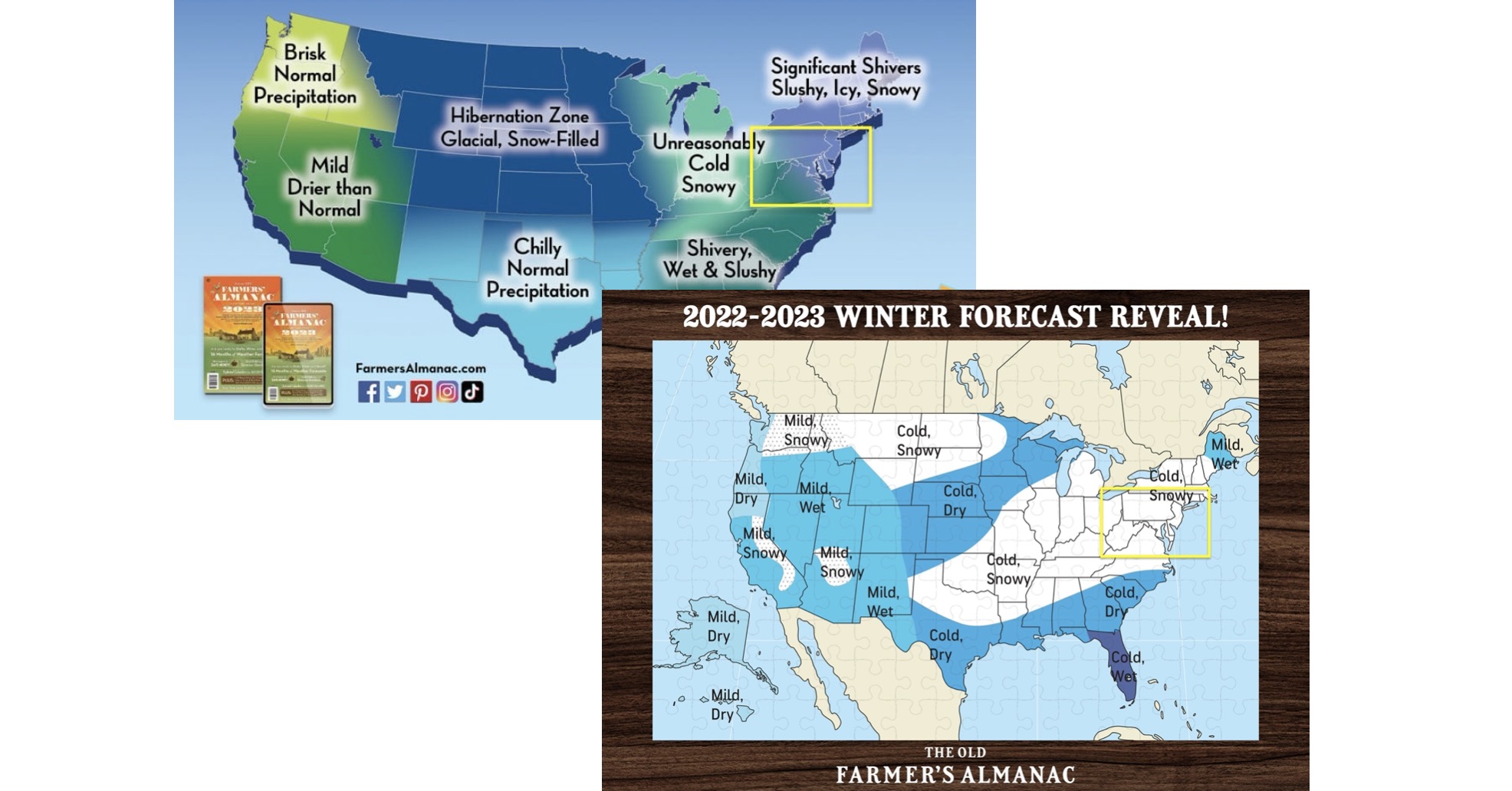 Winter Outlook 2023 Early Look At Snow From Two Farmers Almanacs Just