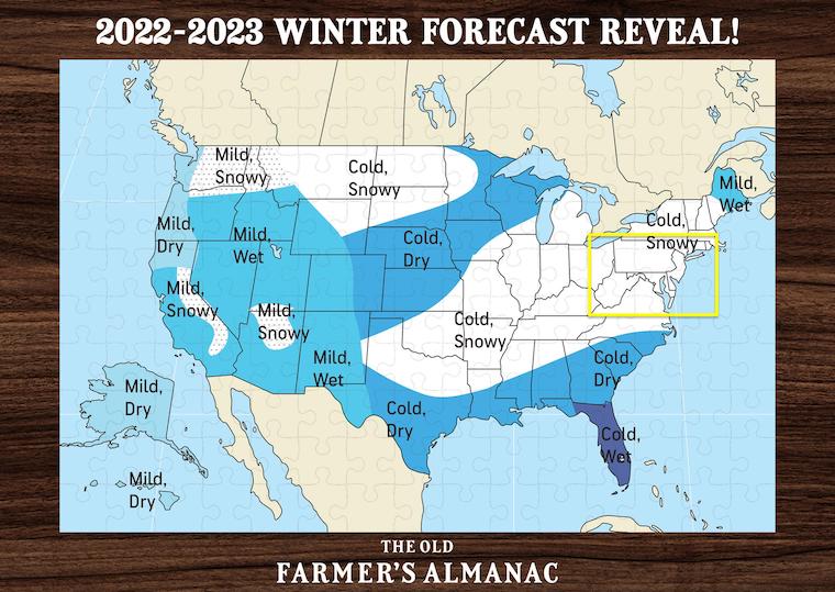 Winter Outlook 2023 Early Look At Snow From Two Farmers Almanacs - Just