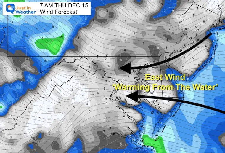December 14 wind Thursday morning