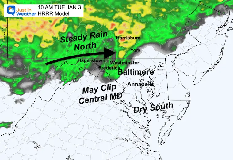 January 2 weather storm Tuesday