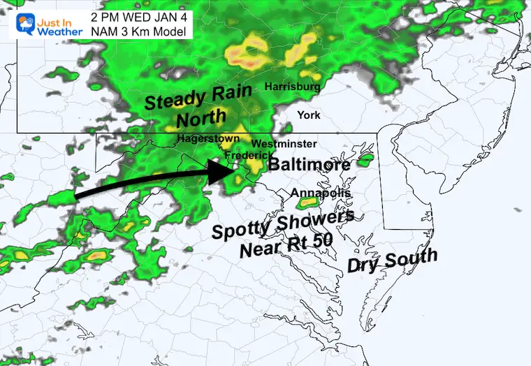 January 2 weather storm Wednesday