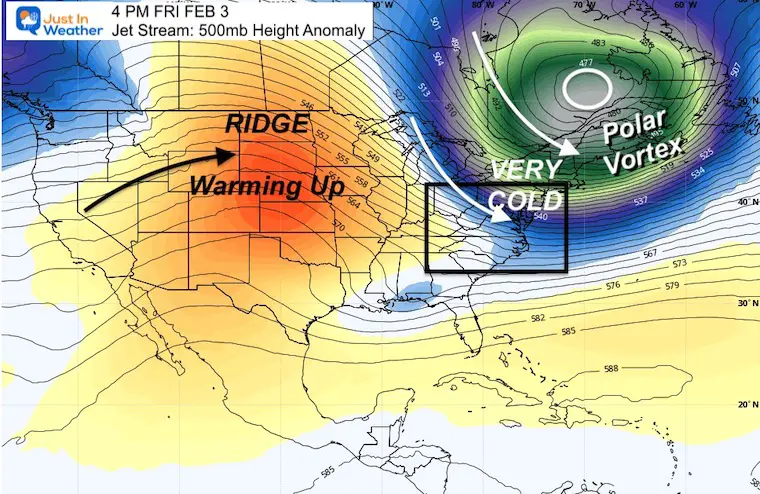 January 31 polar vortex Friday