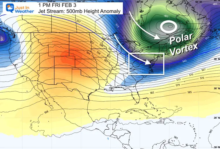 February 3 weather polar vortex Friday