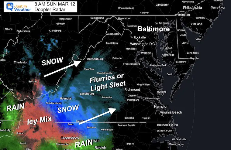 March 12 weather snow radar