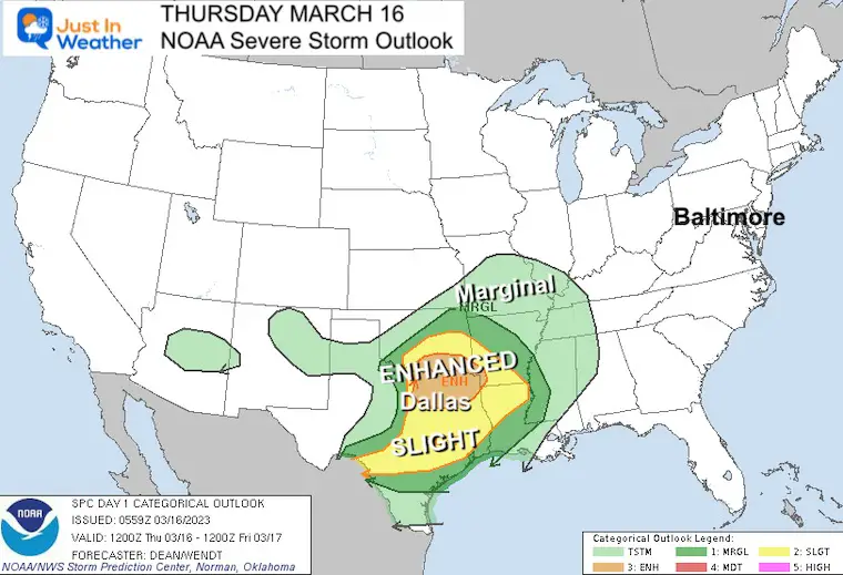 March 16 weather severe storm risk