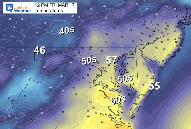 March-17-weather-st-patricks-day-temperatures-noon