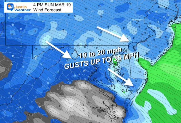 March 19 Weather Still Chilly Winds Today Then Warming Up With Spring