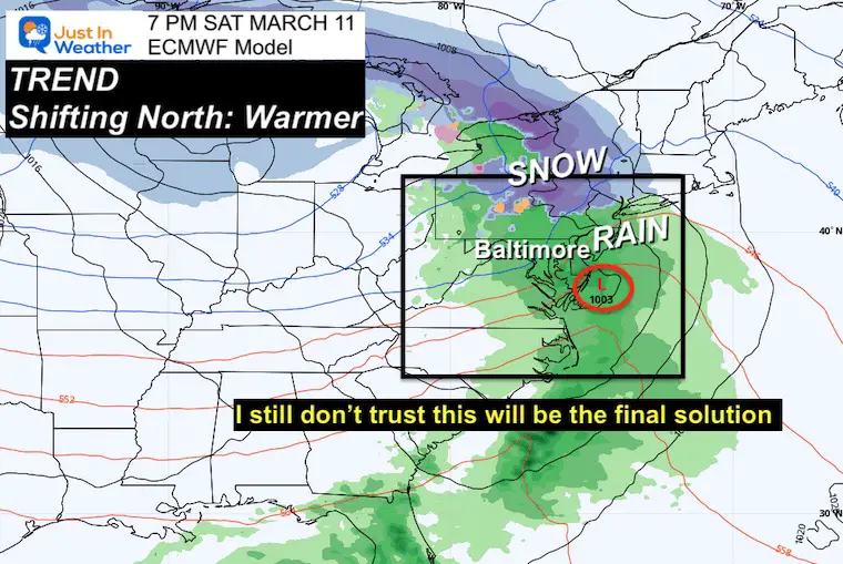 March 4 weather Saturday winter storm