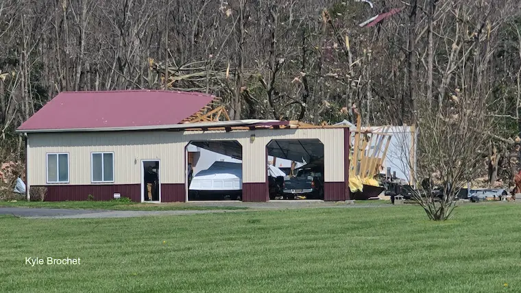 tornado damage Delaware April 1 2023