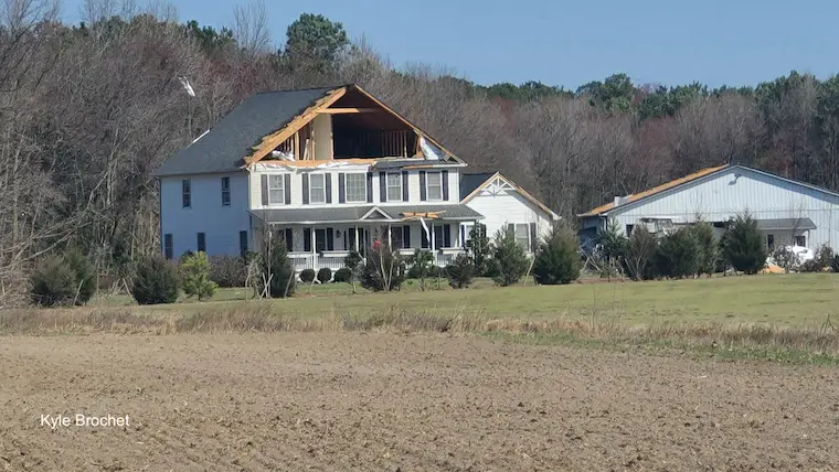 tornado damage Delaware April 1 2023