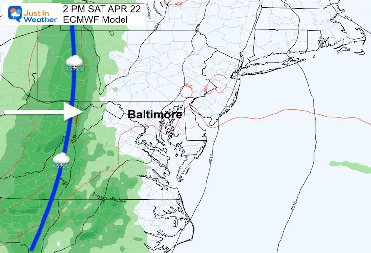 April 20 storm forecast Saturday pm 2