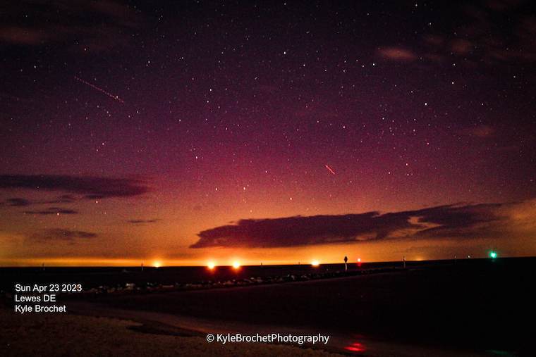 Aurora April 23 Lewes DE