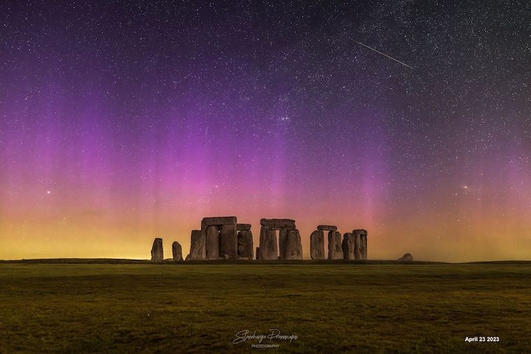 aurora april 23 stonehenge