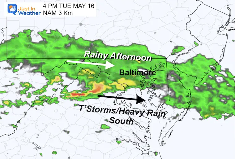 May 15 weather rain Tuesday