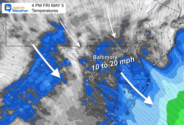 May 4 weather wind forecast