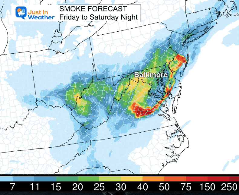 June 2 weather smoke forecast