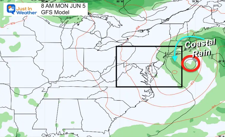 June 1 weather storm rain Monday