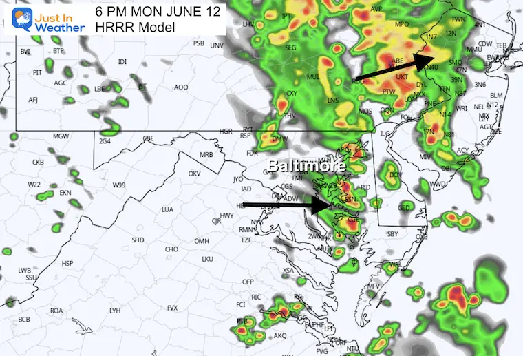 June 12 weather radar 6 PM