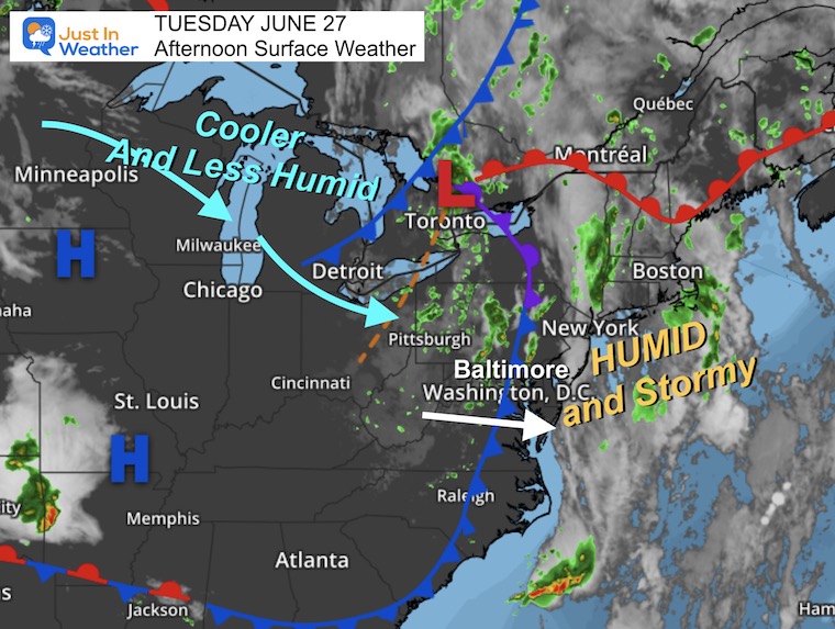 June 27 weather storm Tuesday afternoon