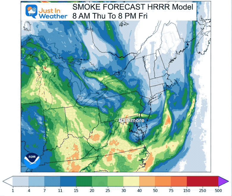 June 29 smoke forecast