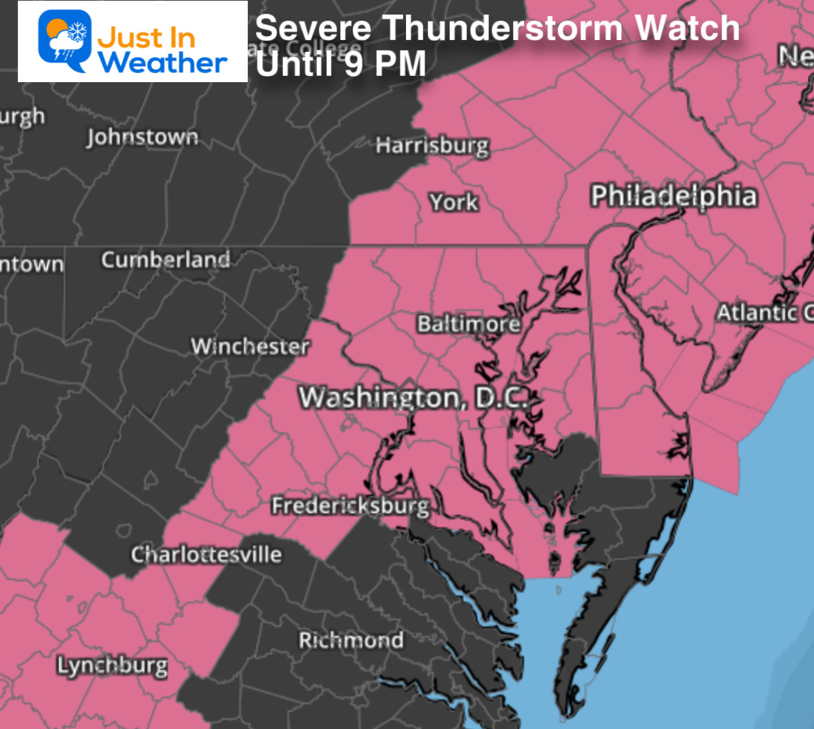 July 29 Severe Thunderstorm Watch