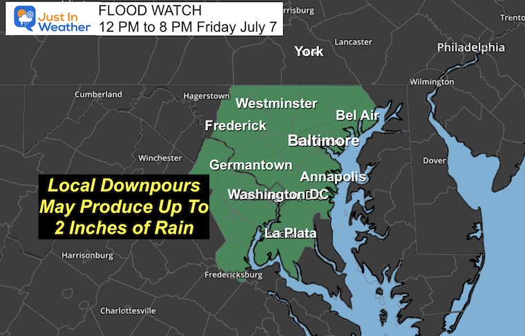Flood Watch Friday July 7