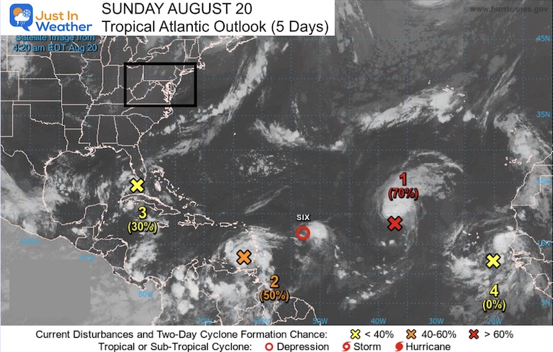 August 20 weather tropical Atlantic Outlook