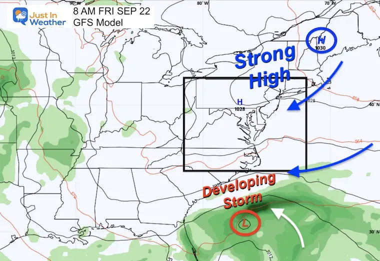 September 18 weather tropical storm formation Friday