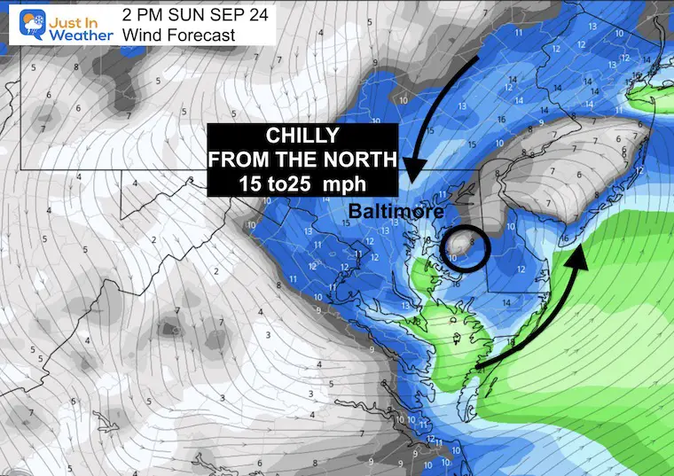 September 21 storm wind Sunday